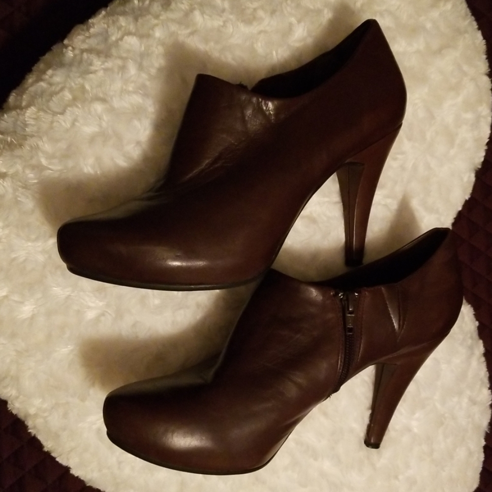 Worthington leather booties